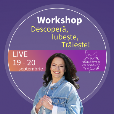 poze workshop online eft descopera iubeste traieste cu oana sor