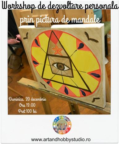 poze workshop pictura mandale