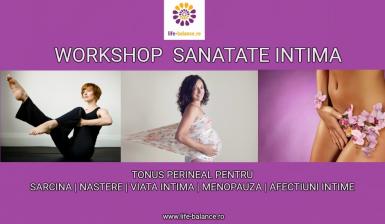 poze workshop sanatate intima feminina