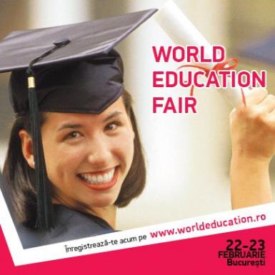poze world education fair 2014 la bucuresti