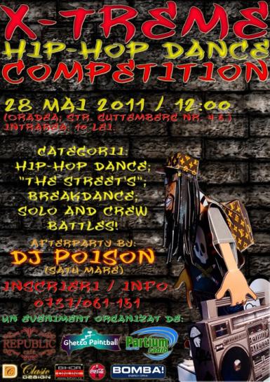 poze x treme hip hop dance competition