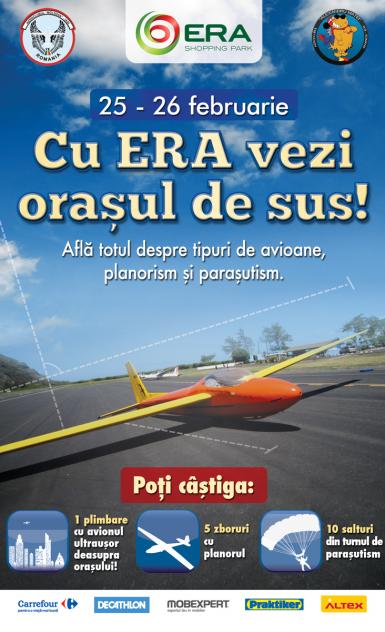 poze zboruri cu avionul si planorul si salturi din turnul de parasutism cadourile oferite de aeroclub iasi