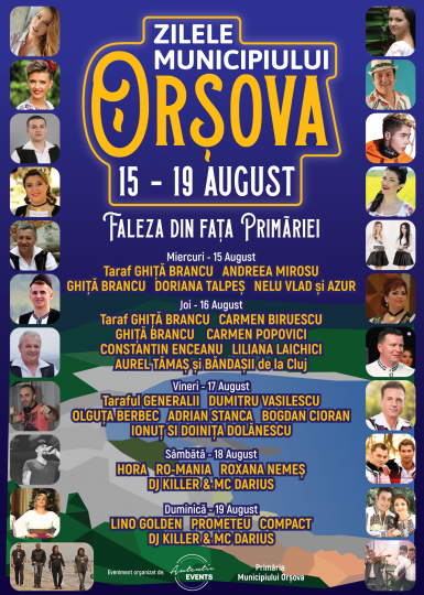 poze zilele municipiului orsova 15 19 august 2018