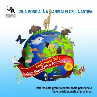 poze ziua mondiala a animalelor la muzeul antipa 