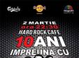 10 ani impreuna cu publika la hard rock cafe