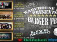 4 days of burger fest by warehouse pub live music deejay