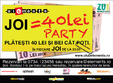 40 lei party la club elements