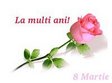 8 martie la park place