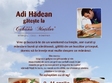 adi hadean gateste la cabana motilor 