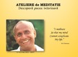 ateliere de meditatie cu prachar stegemann