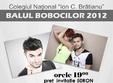 balul bobocilor colegiul national i c bratianu 2012