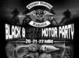 black white motor party