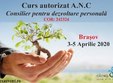 brasov curs consilier pentru dezvoltare personala autorizat anc