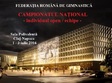 campionatul national de gimnastica artistica