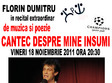 cantec despre mine insumi