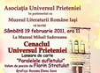 cenaclul universul prieteniei
