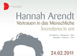 centrul cultural german cluj napoca hannah arendt increderea in om