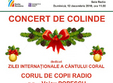 colinde cu corul de copii radio la sala radio