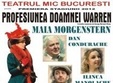 comedia profesiunea doamnei warren cu maia morgenstern in premiera la brasov 