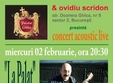 concert acoustic live eugen avram la palat 