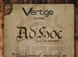 concert ad hoc in club vertigo