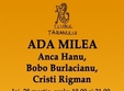concert ada milea la clubul taranului 