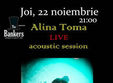 concert alina toma in the bankers