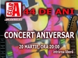 concert aniversar 44 de ani in club a