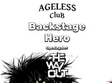 concert backstage hero in ageless club