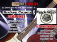 concert broken canon si black stain in open pub