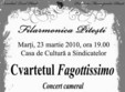 concert cameral cu cvartetul fagottissimo