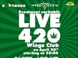 concert caritabil in club wings