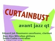 concert curtainbust in art jazz club