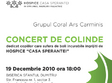 concert de colinde la biserica sfantul dumitru