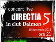 concert directia 5 in club daimon