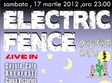 concert electric fence in coyote cafe