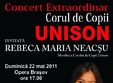 concert extraordinar al corului de copii unison