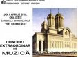 concert extraordinar de muzica ortodoxa la catedrala sfantul dumitru