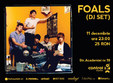 concert foals dj set la club control din bucuresti