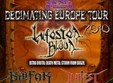 concert infested blood in club fabrica din bucuresti