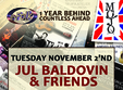 concert jul baldovin friends in club mojo brit room