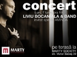 concert liviu bocaniala band pe terasa marty society cluj