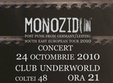 concert monozid in underworld bucurest
