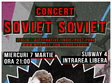 concert soviet soviet in bacau