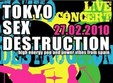 concert tokyo sex destruction and vibravoid timisoara