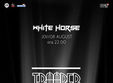 concert trooper in white horse