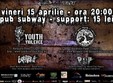 concert youth violence si do you think i care in subway pub din bacau
