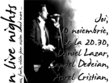 concertele fusion live nights sunt programate din noiembrie in fiecare joi la rodizio social music club incepand cu orele 20 30