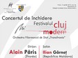 poze concertul de inchidere festivalul cluj modern