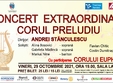 concertul extraordinar al corului preludiu la ramnicu valcea